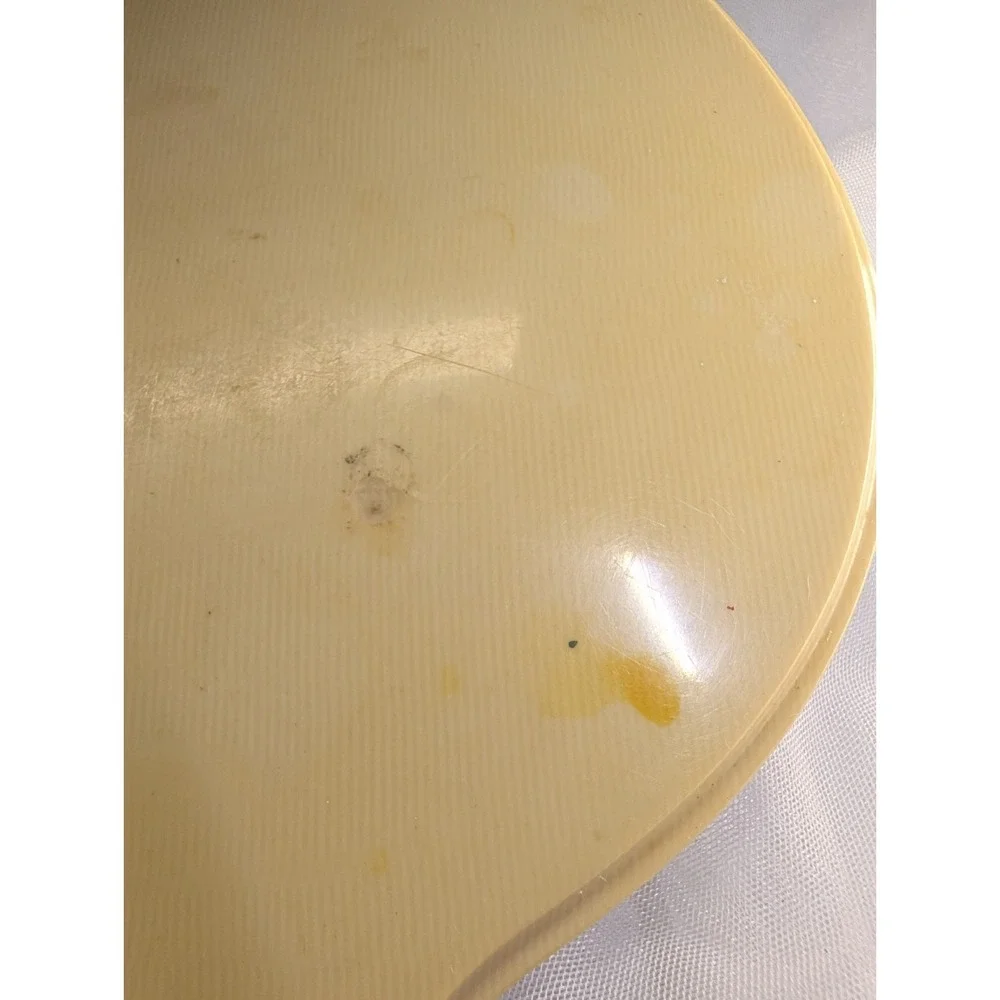 DuBarry Ivory Pyralin Hand Mirror, Antique Art Deco Celluloid Vanity Handheld